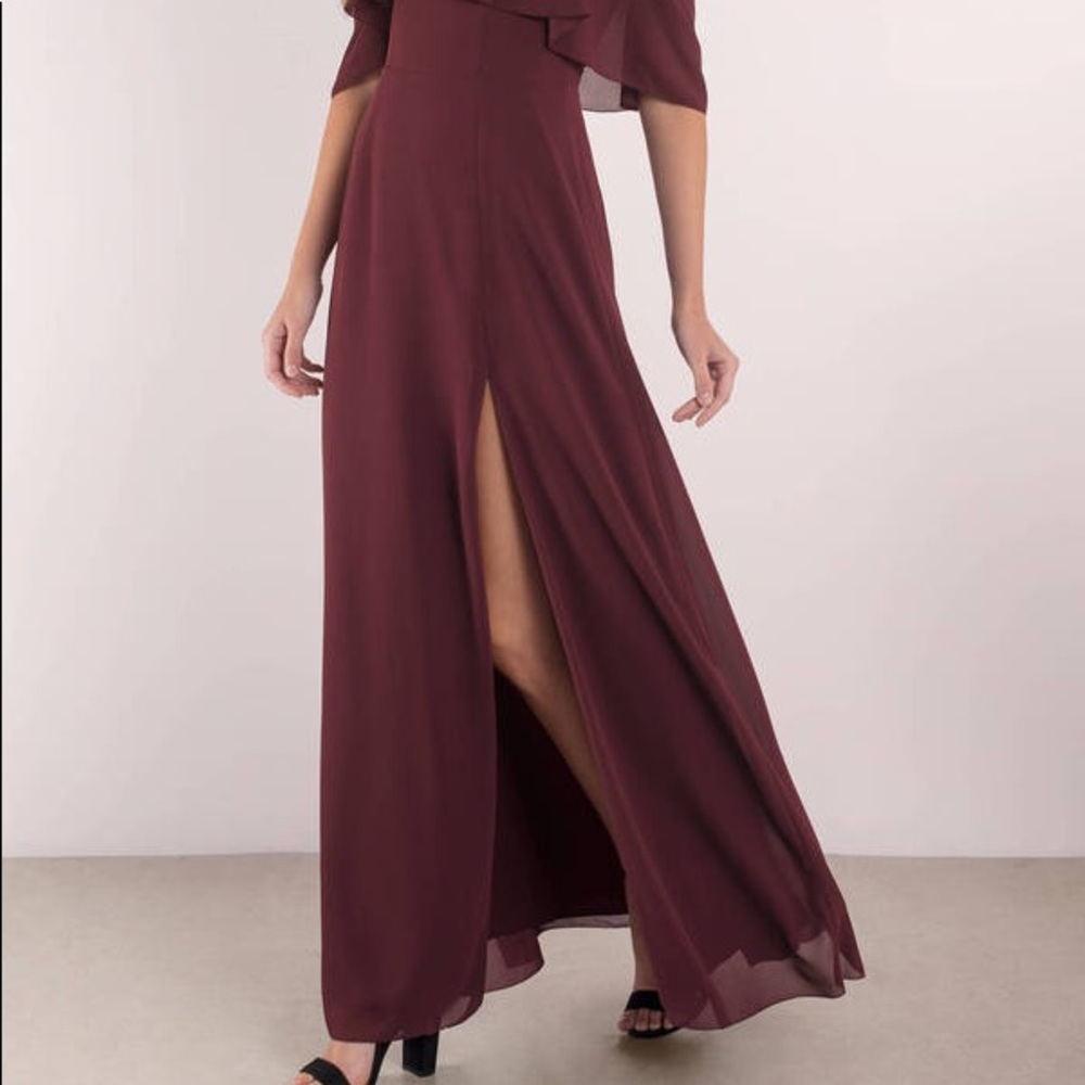 Tobi Ruffle Top Maxi Dress